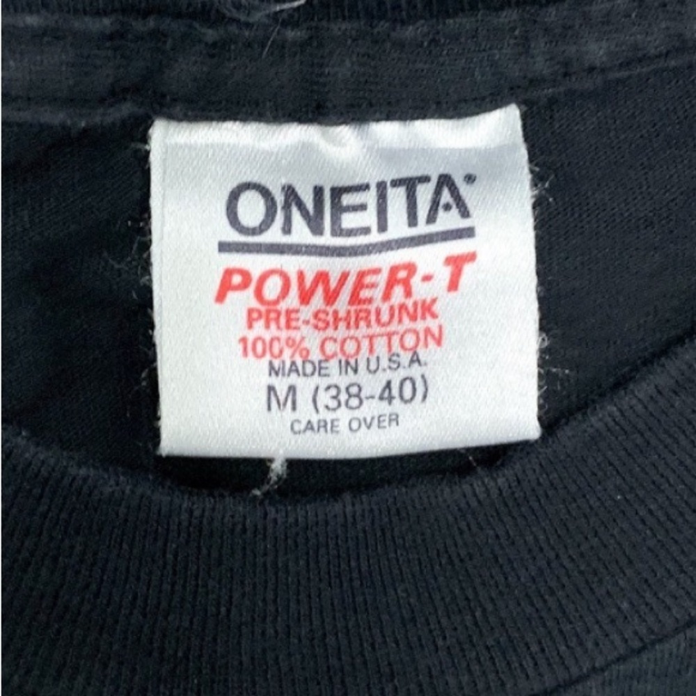 Vtg 90s Park City Ski Wrap AOP Long Sleeve Shirt Oneita San Segal M Fits Smaller - Picture 3 of 10